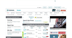 Desktop Screenshot of nevadagasprices.com